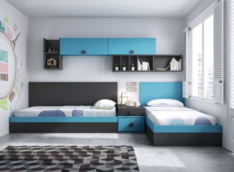 Кровать для двух подростков