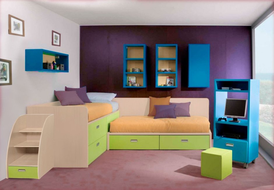 Кровать для двоих детей