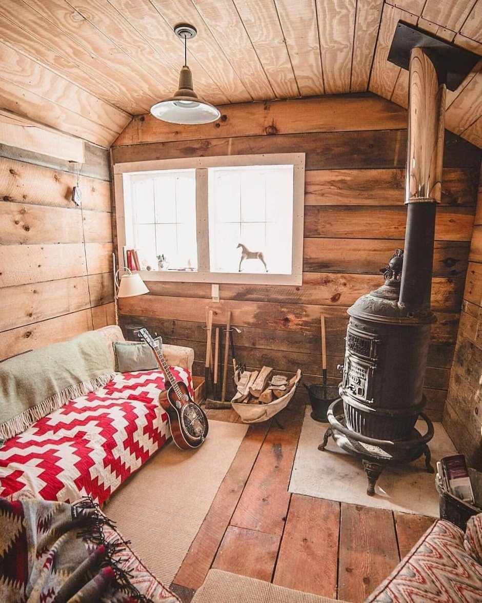 Дом на дереве внутри