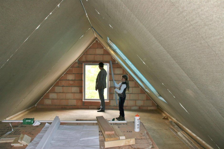 Экструдированный пенополистирол для мансарды