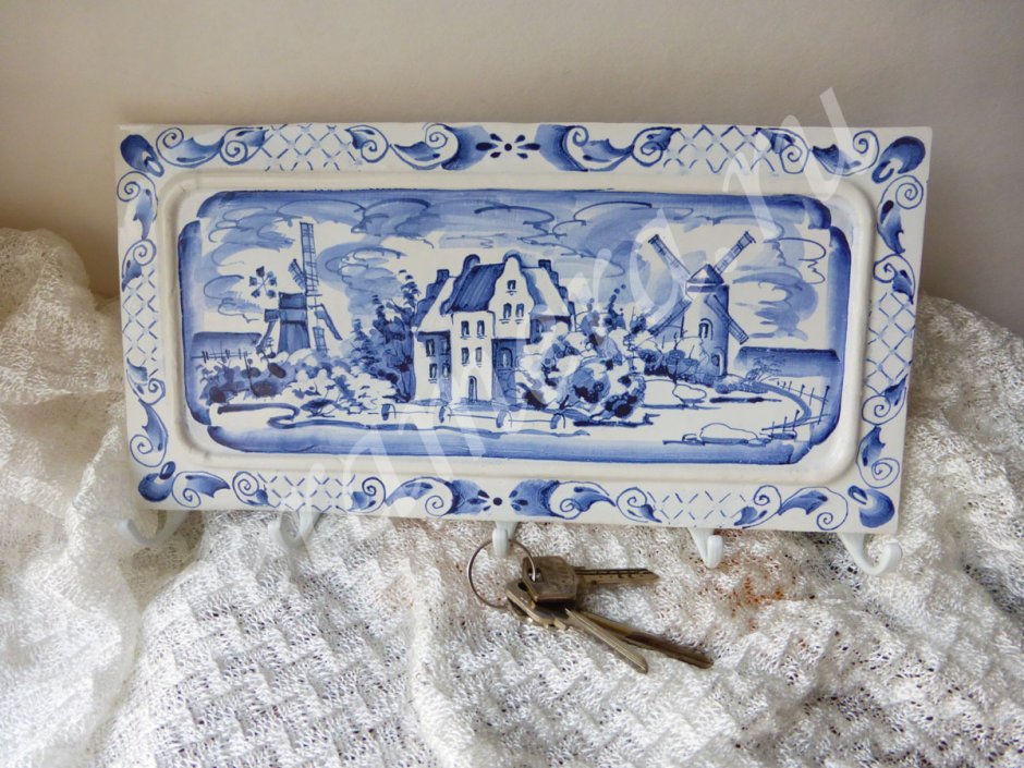 Голландские изразцы 16 века