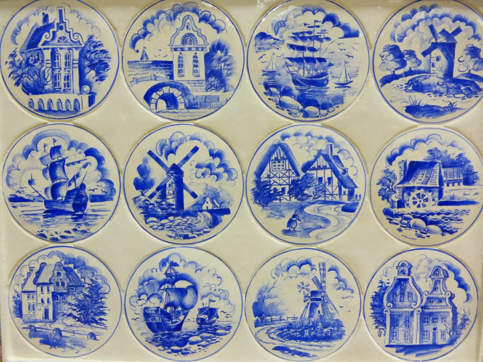 Рисунки делфтской школы