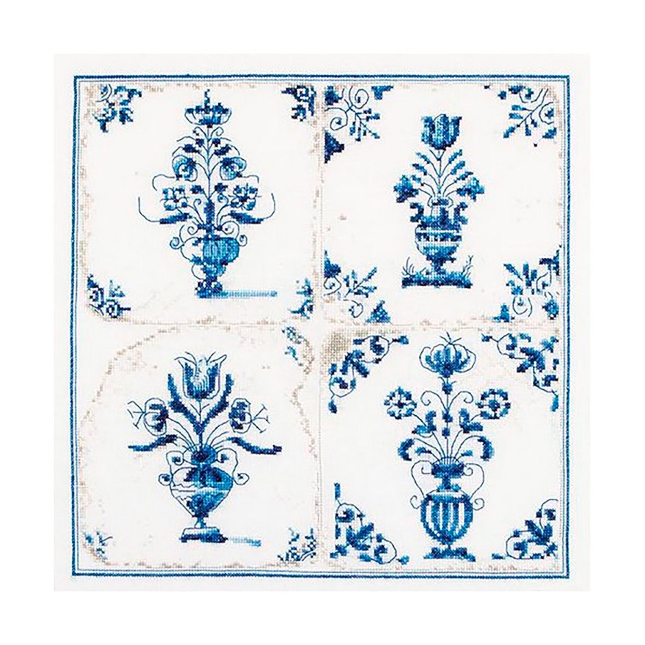 Столешница Делфт голубой