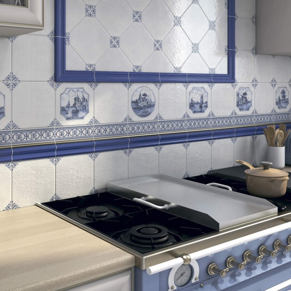 Голландские изразцы 17 века