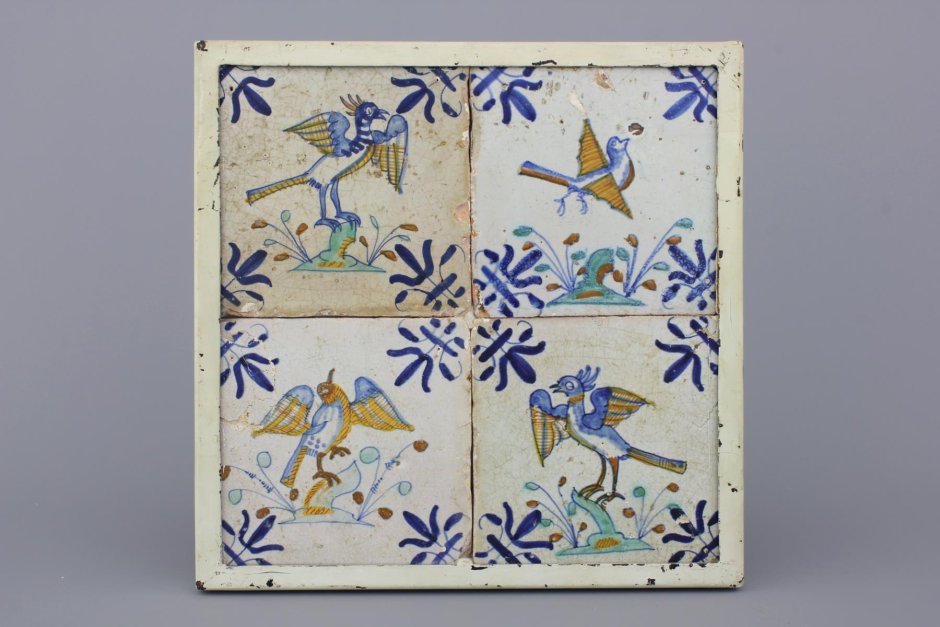 Плитка для фартука в голландском стиле