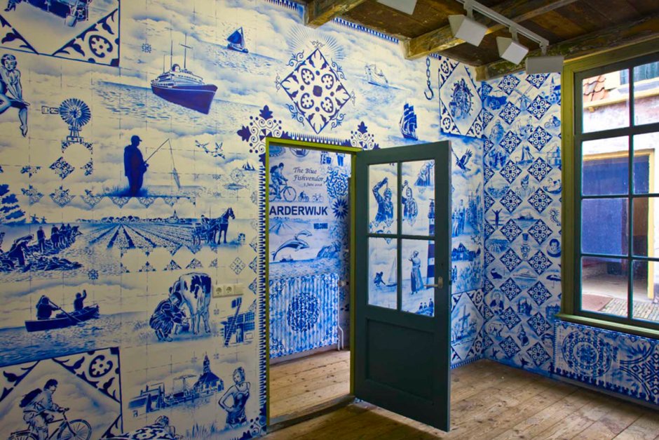 Изразцовая печь Меншиковский дворец