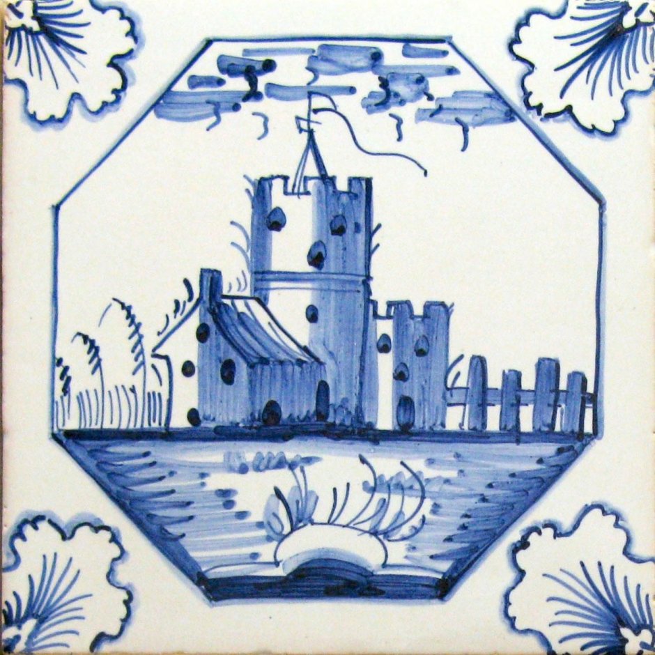 Плитка 16 века