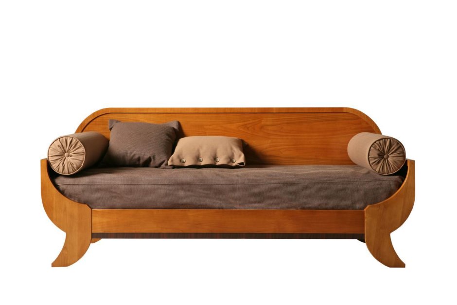 Деревянный диван
