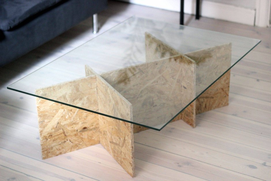 Самодельный журнальный столик