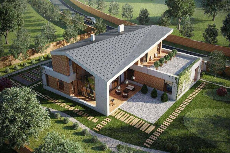 Проекты коттеджей