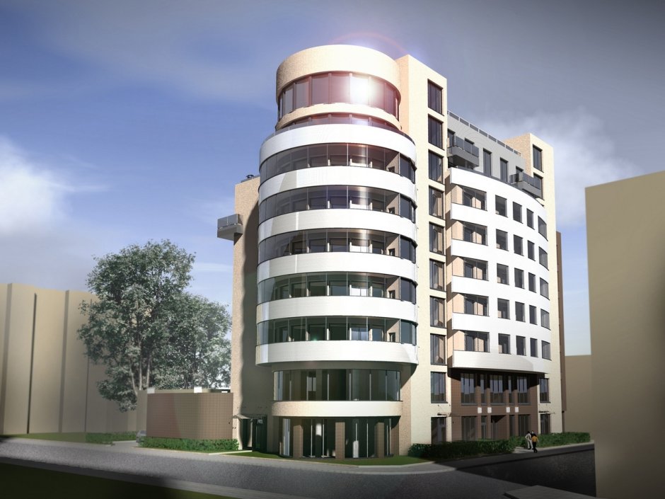 Многоэтажный жилой дом