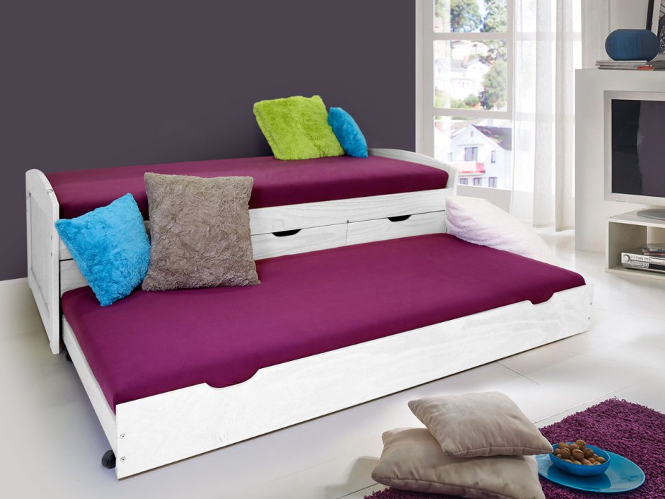 Кровать раздвижная Бонни д 8122 (90*200) с 2 спальными местами