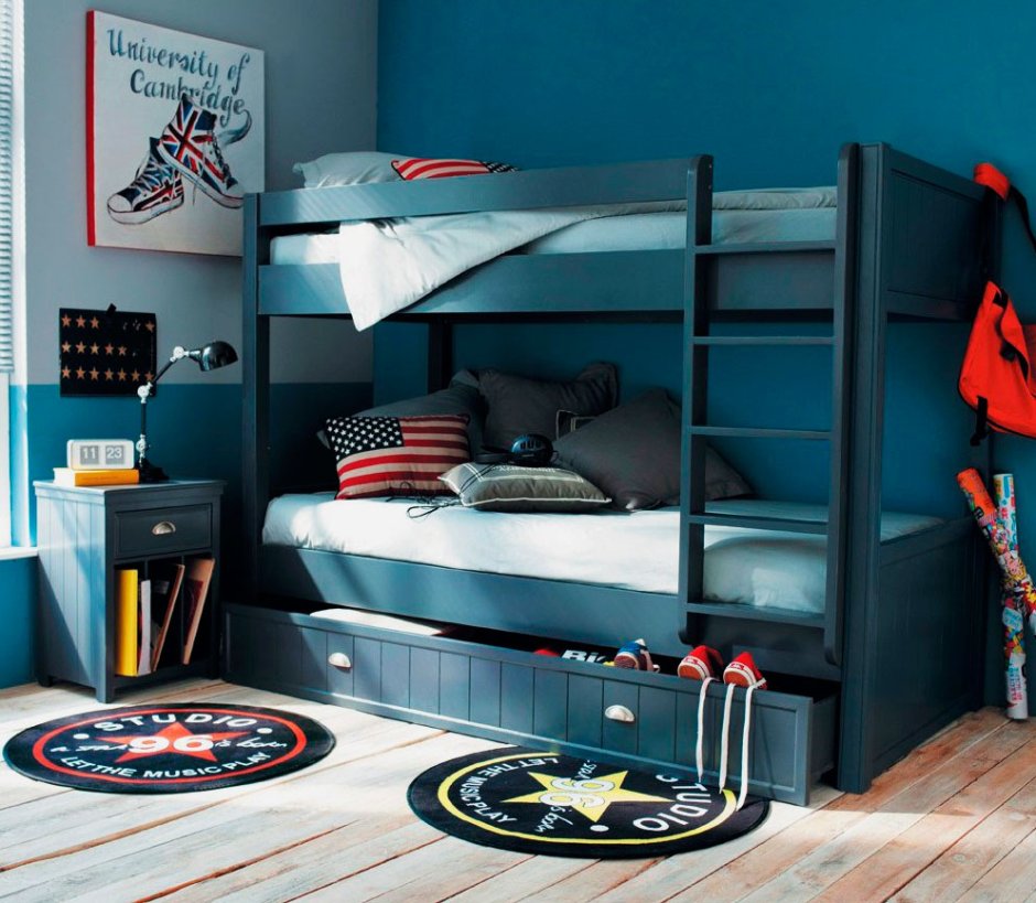 Двухэтажная кровать для подростков