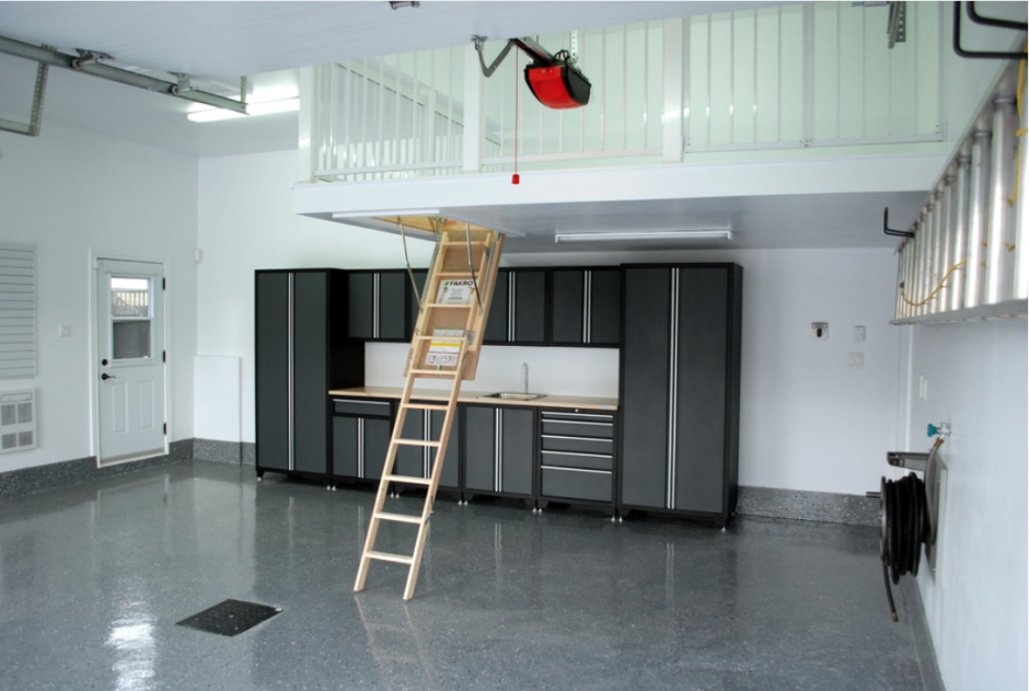 Двухъярусный гараж