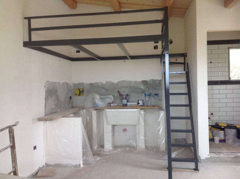 Двухъярусный гараж