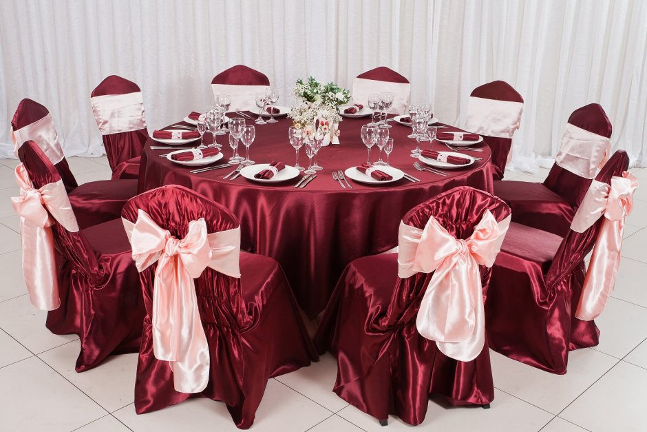 Текстиль для банкетного зала