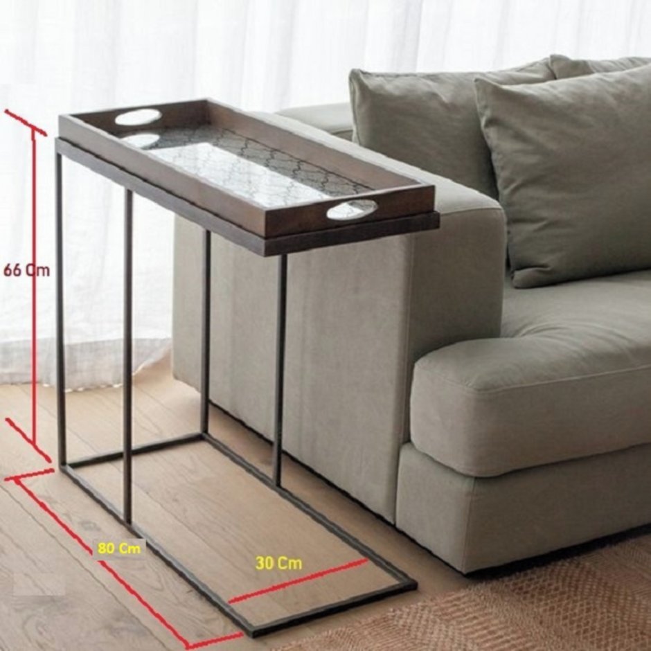 Придиванный столик 2 в 1