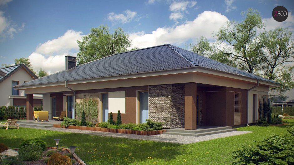 Z500 проекты одноэтажных домов z520