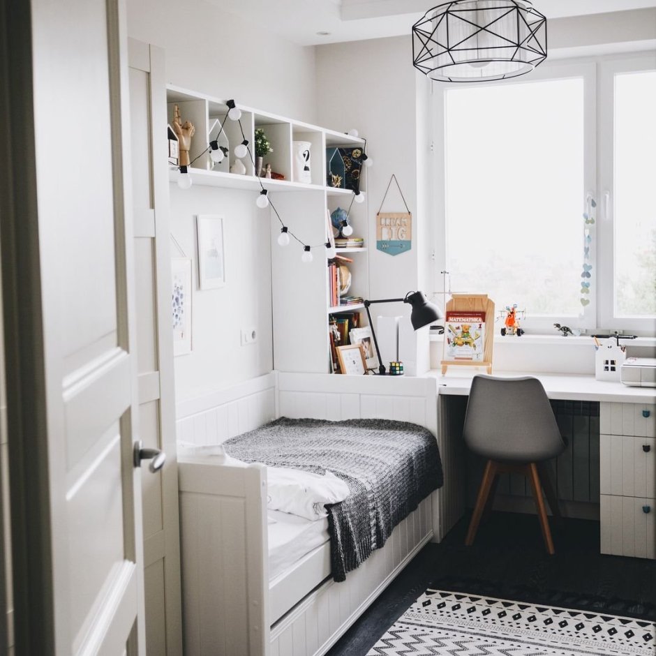 Комната для мальчика в стиле лофт в хрущевке