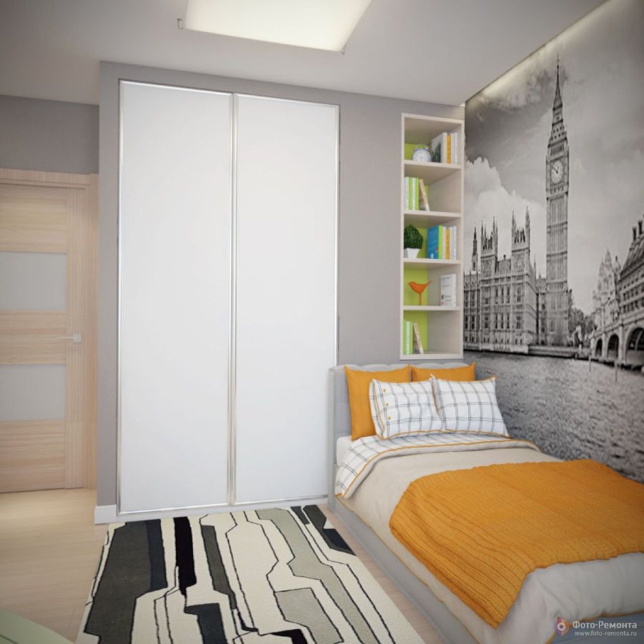 Подростковая комната в хрущевке