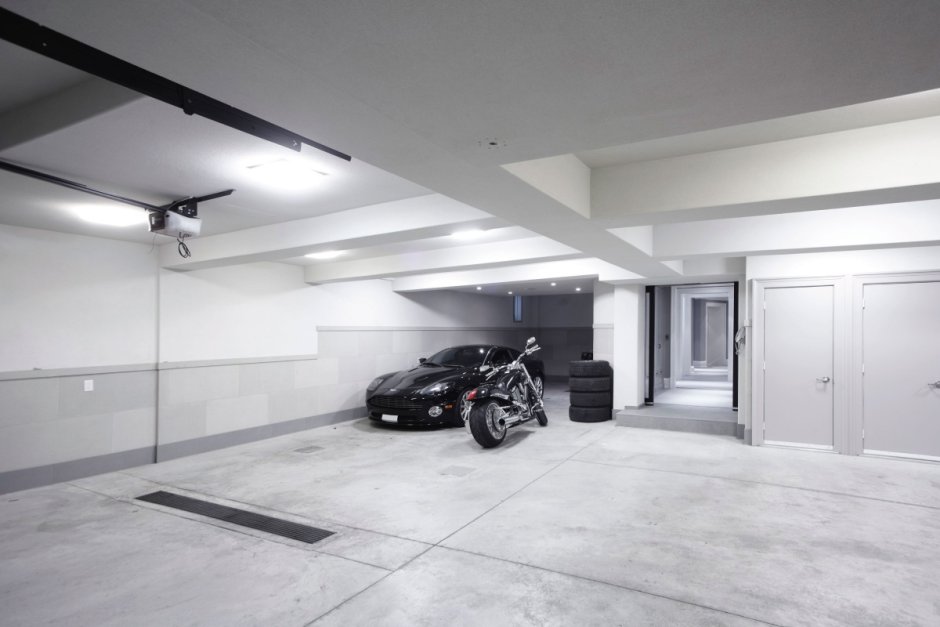 Современная отделка гаража