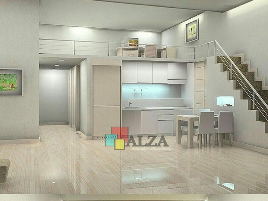 Двухъярусная квартира Корея