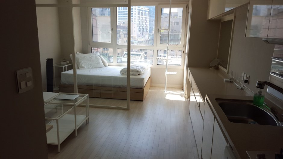 Маленькая квартира в Корее