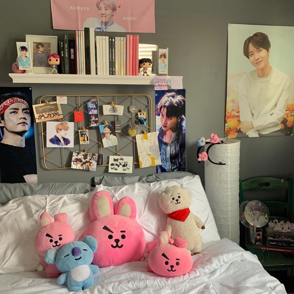 Корейская спальня комната