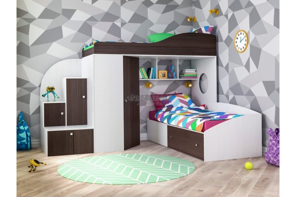 Кровать чердак кадет 2
