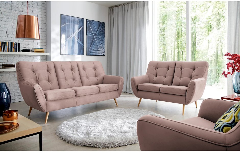 Диван трехместный Сканди