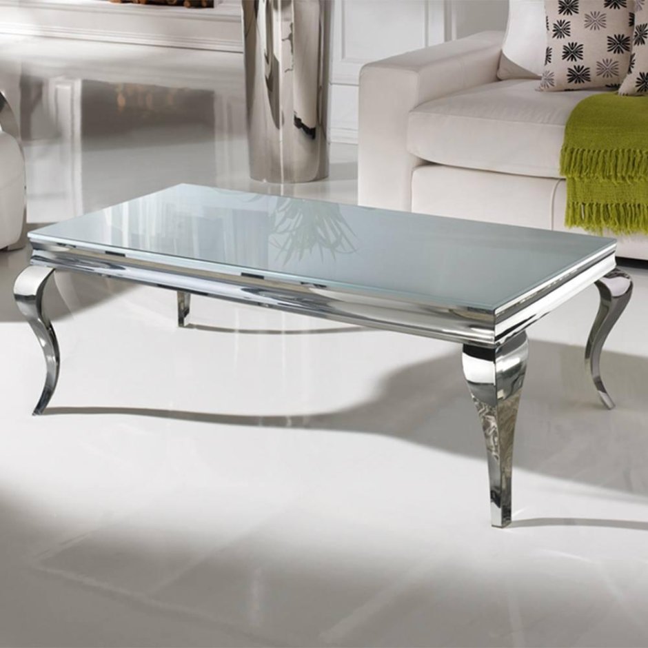 Журнальный стол Маджоре белый мрамор