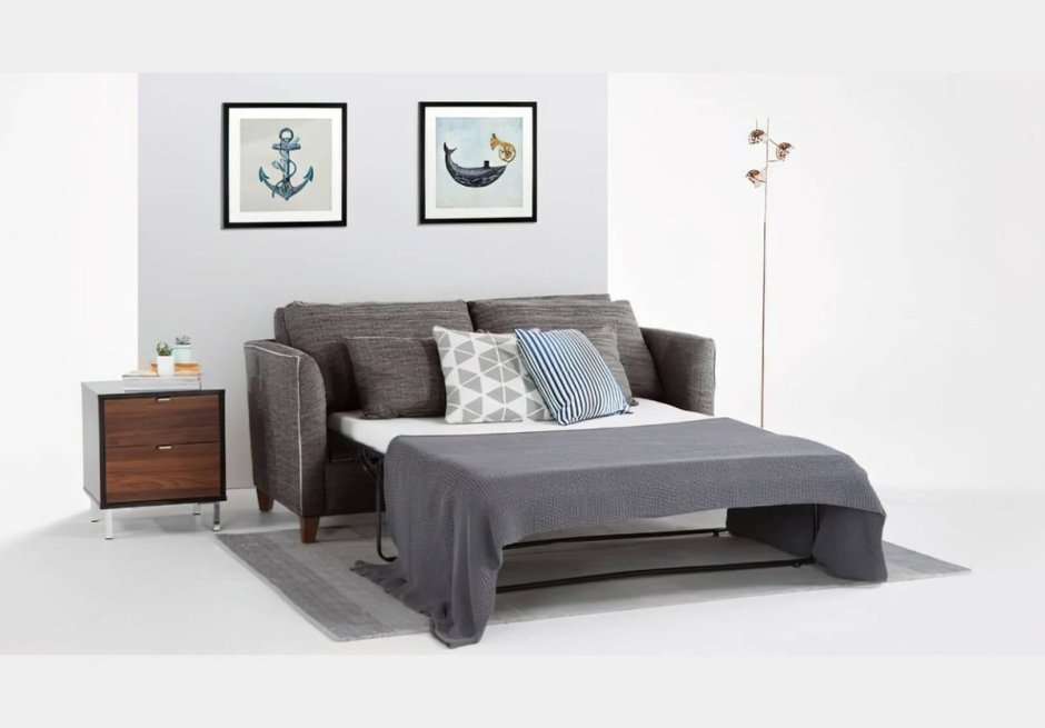 Диван-кровать Bari серо-зеленый