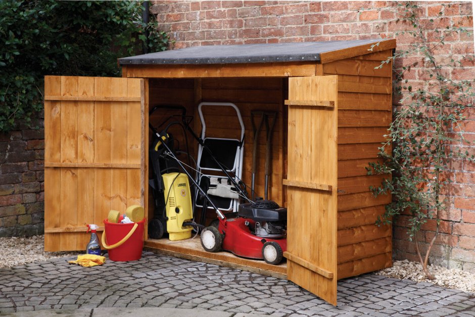 Сарай для газонокосилки