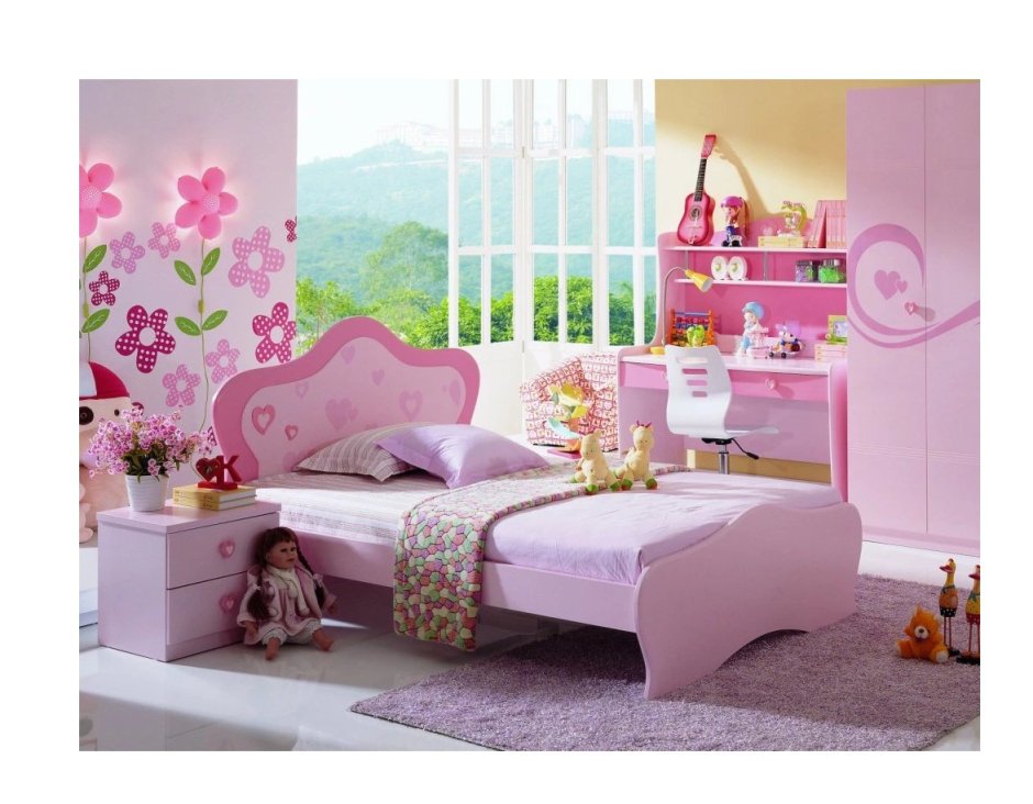 Спальня для девочки 5 лет