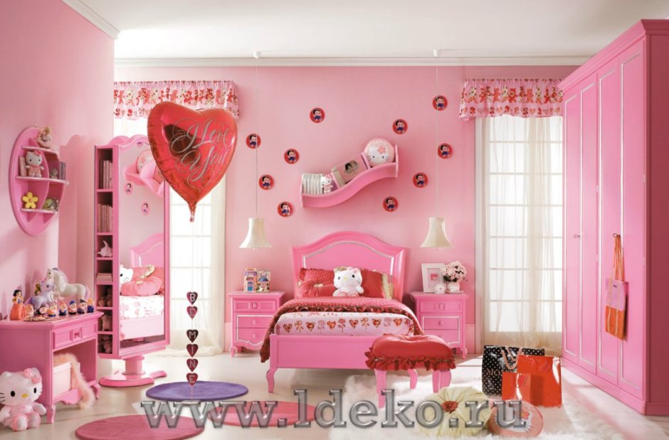 Самые красивые комнаты для девочек
