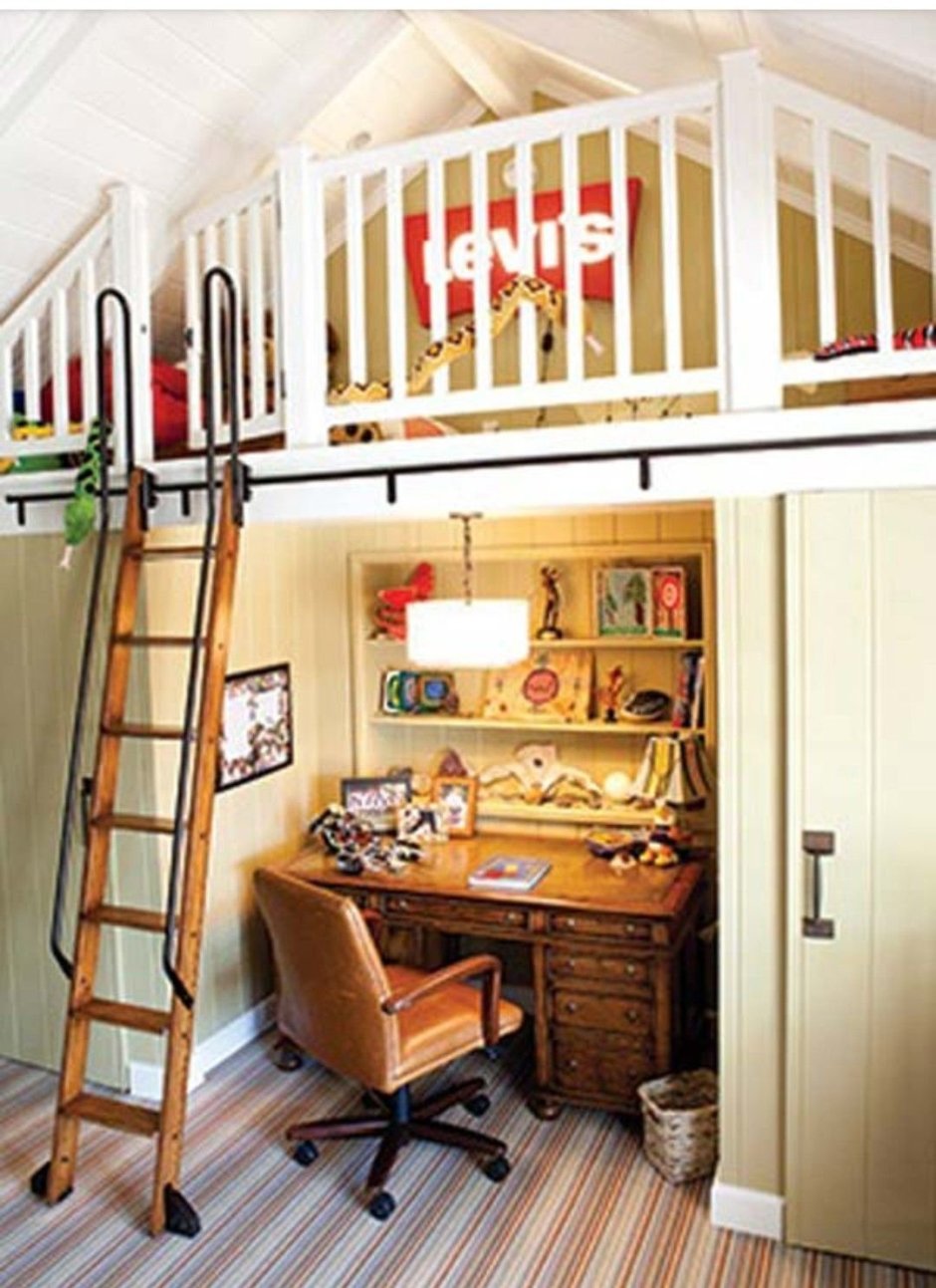 Антресоль в детской комнате