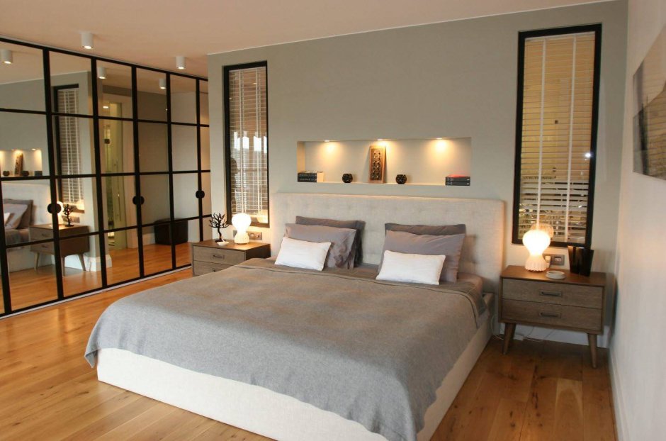 Ниша над изголовьем кровати