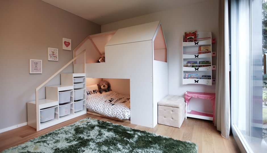 Кровать домик для двух детей