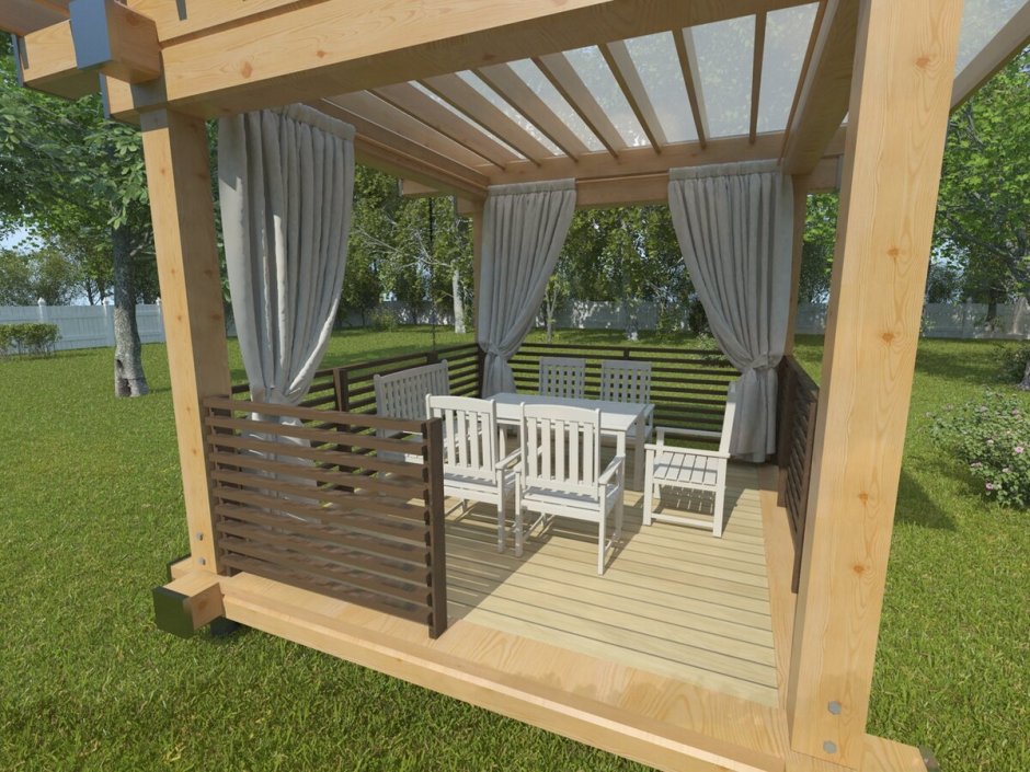 Проекты беседок