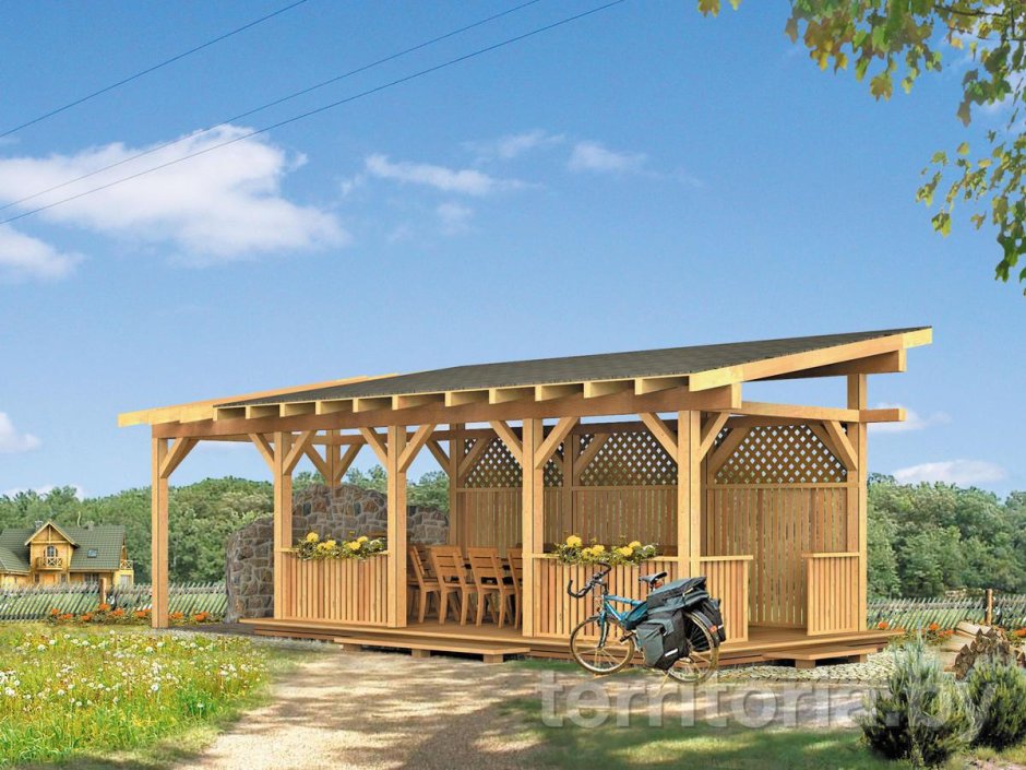 Проекты беседок