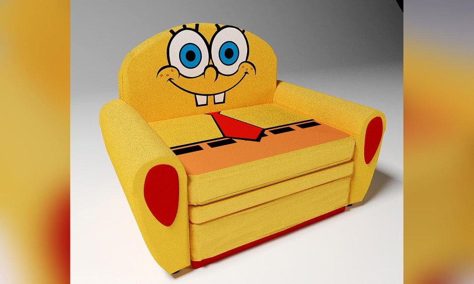 Детский диванчик губка Боб