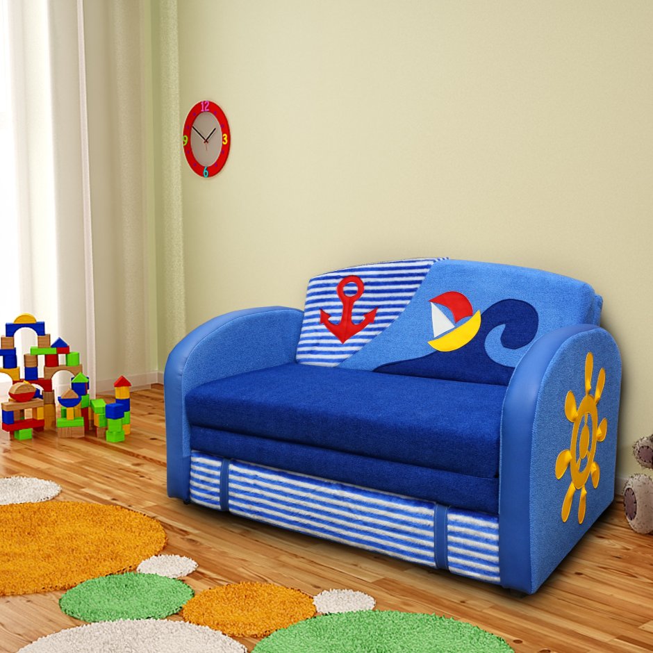 Диван Джуниор 2 клюква