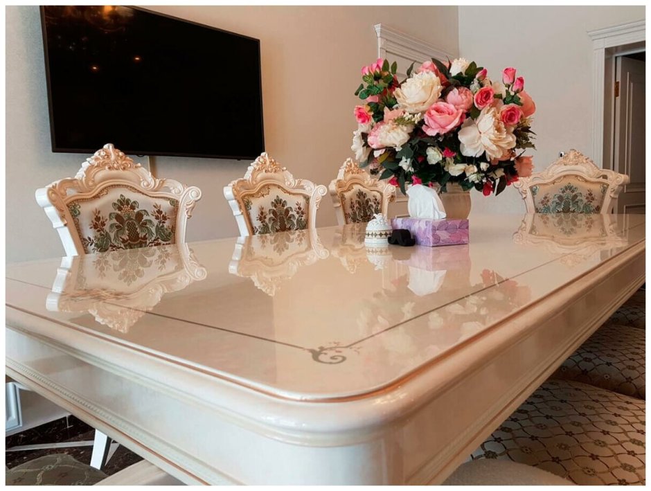 Силиконовая скатерть на стол