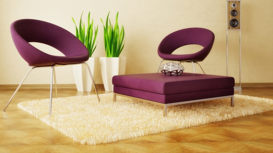 Ковер в интерьере