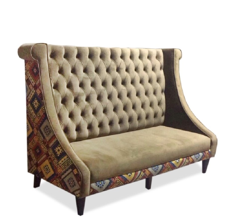 Сталинский диван с высокой спинкой