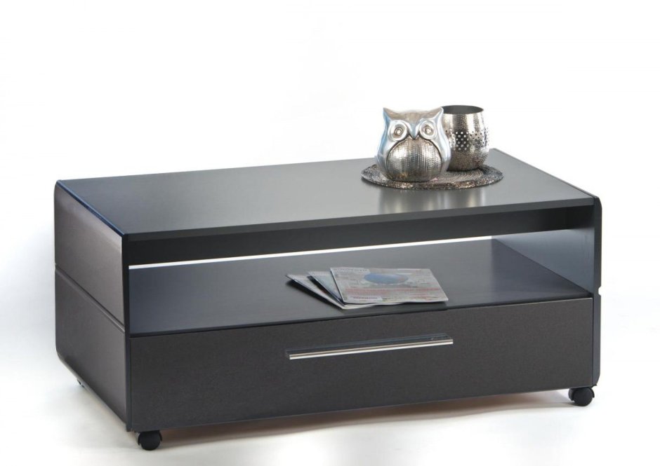 Журнальный столик с выдвижными ящиками
