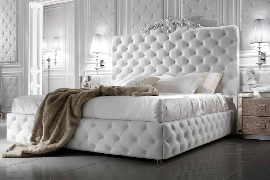 Кровать с капитоне Италия