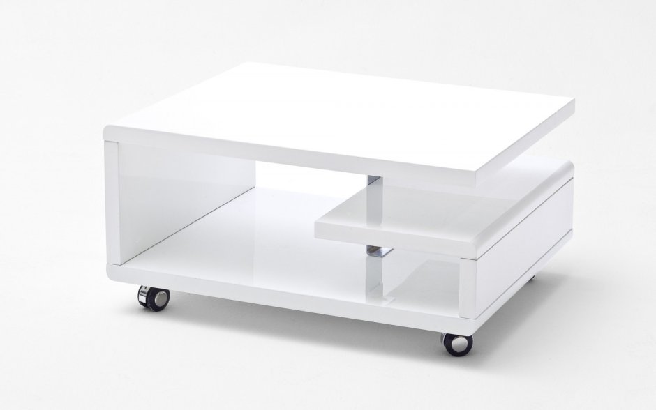 Стол журнальный Марс 1 на колесах 60/103