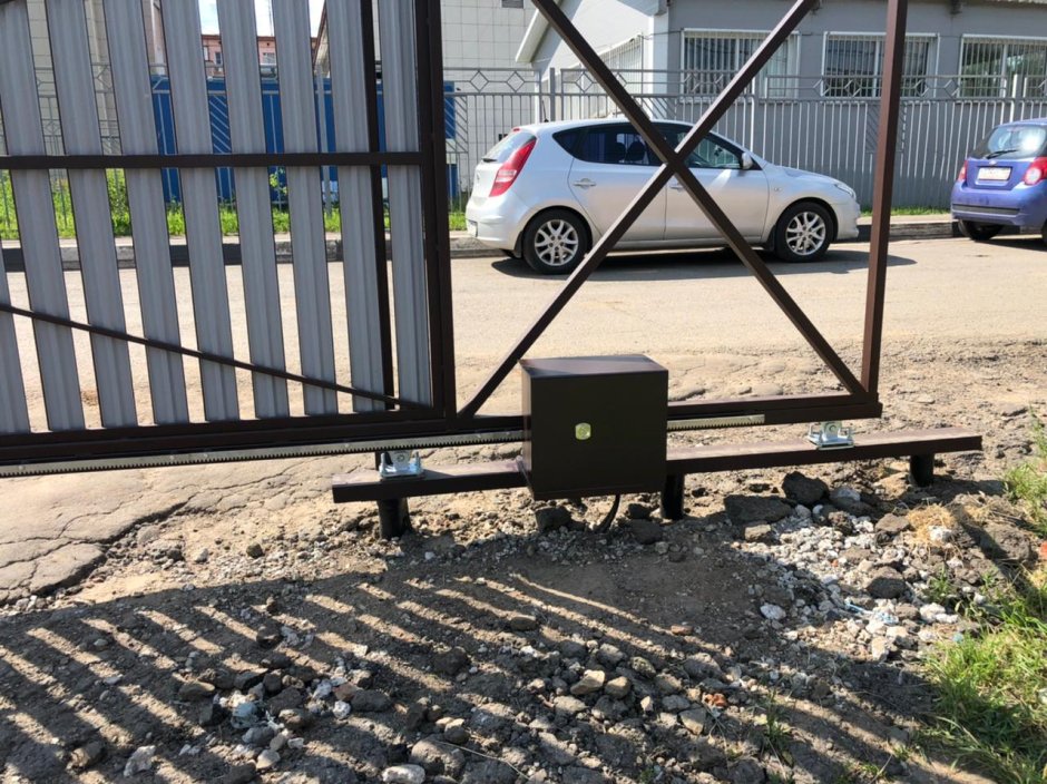 Электропривод для откатных ворот Яксель