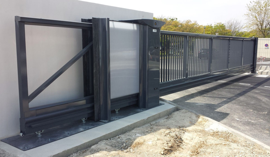 Ворота откатные противотаранные РЗ.1709.00.000